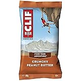 Clif Bar Energy Bars, Source of Protein, Vitamin B12 & B6, Crunchy Peanut Butter, 12 x 68g