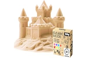 KOKOBOX Arena Magica Niños BEIGE Testada en Laboratorio 3 4 5 Años Arena Kinetica 900g Arena Colores Arena Cinetica Arena Niños Manualidades Niños Juguetes Para Niños Juguetes Educativos Regalo