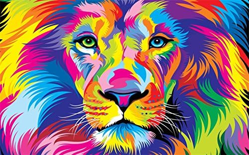 Yob Jigsaw Puzzles Wooden For Adults 1000 Piece Large Tiger Stripes from Vivid Collection Puzzle