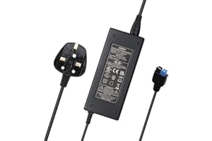 xiixtoo Chargeur de batterie 14,6 V 5 A pour chariot de golf Motocaddy 12,8 V au lithium (LiFePo4) avec connecteur Torberry/Anderson bleu/noir