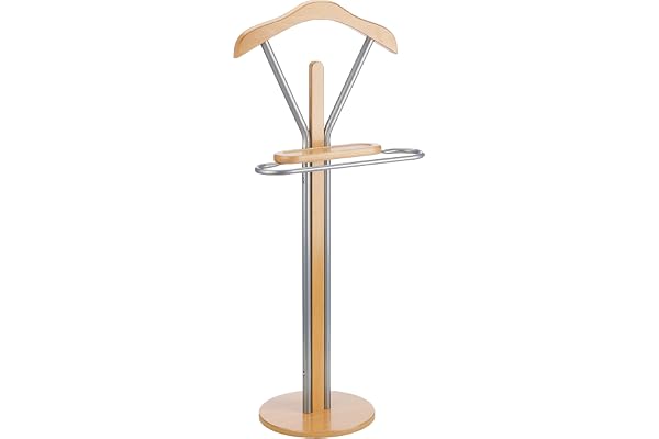 Zeller 17102 45 x 30 x 108 cm Valetstativ trä/metall