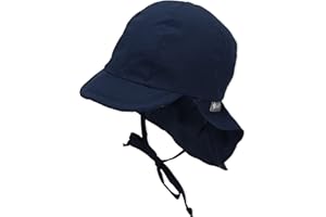 Sterntaler Schirmmã¼tze M. Nackenschutz 1511410, Gorra Bebé Niños, Azul (marine 300), Talla Única