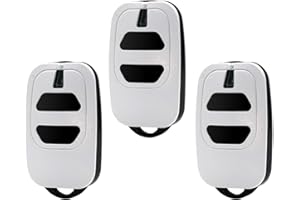 QIQIAZI 3PCS 433.92mhz Garage Door Opener Remote Control Key Fob for Garage Door Gate DEA GTI2 GTI4