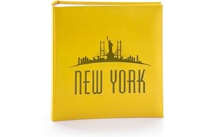 Kenro City Series Memo Photo Album New York Skyline Design for 200 Photos 6x4 inch/10x15cm - NY101