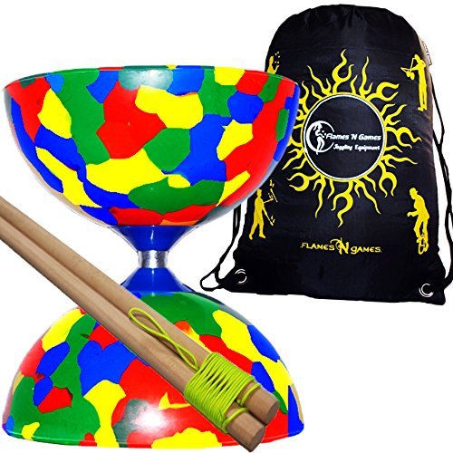 Flames N Games Diabolos - Juguete de gimnasia