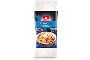 Arnaboldi Vermicelli di Soia, Cibo Tipico Giapponese, Spaghetti di Soia con Zero Calorie, Pronti in Pochi Minuti - [6 Confezioni da 100g]