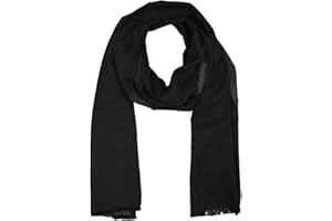 LUMBERJACK Sciarpa da Uomo Invernale in Morbida Lana, Classica, Bordo Con Fantasia Greca, Elegante, Con Scatola Regalo