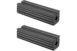 OTKARXUS Abrazadera de tornillo de banco de golf, 2 piezas de abrazadera de goma para palos de golf, herramienta de eje de palo de golf para palos de golf, accesorios de reparación de palos de golf