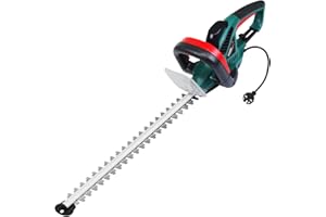 POSENPRO Elektryczne nożyce do żywopłotu 600 W, Przycinarka do żywopłotu 220-240 V, długości cięcia 550 mm, rozstaw zębów 16 mm, ergonomiczny uchwyt ochrona przed wstrząsami