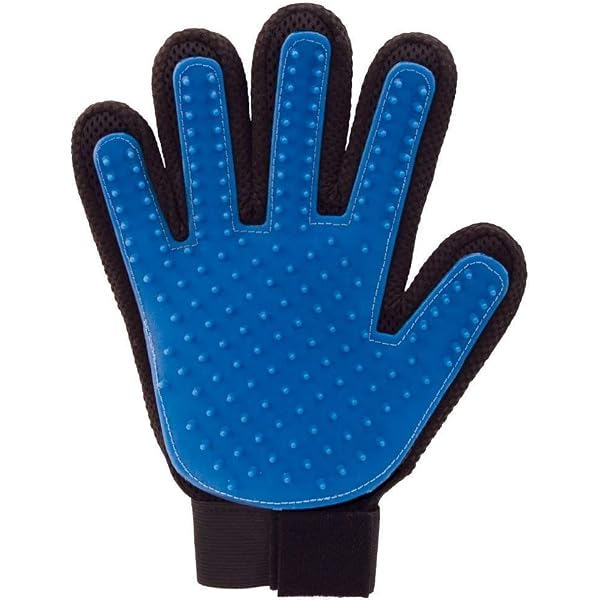 Pet Hair Remover Gloves - 3PC Electrostatic Grooming Gloves For Dogs & Cats, Washable & Reusable