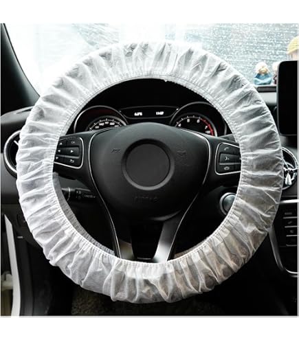 100 Coprivolanti Auto Usa E Getta Con Elastico - Protezione Da Graffi E Macchie Per Auto, Camion, Camper