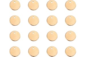 PH PANDAHALL PandaHall Elite Tag Marque Pendentif Stamping Tag Pendentif pour Bijoux