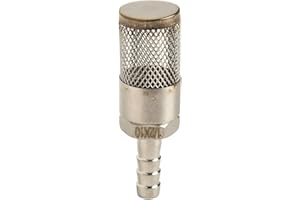 HPLIVE Saugschlauch Filter Wasserpumpensieb For Ansaugschlauch Gartenpumpe,Schlauchfilter In Edelstahl 304 Für Gasleitung 6Mm 18Mm(10mm)