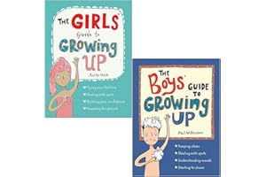 The Girls Guide to Growing Up By Anita Naik & The Boys Guide to Growing Up By Phil Wilkinson 2 Books Collection Set