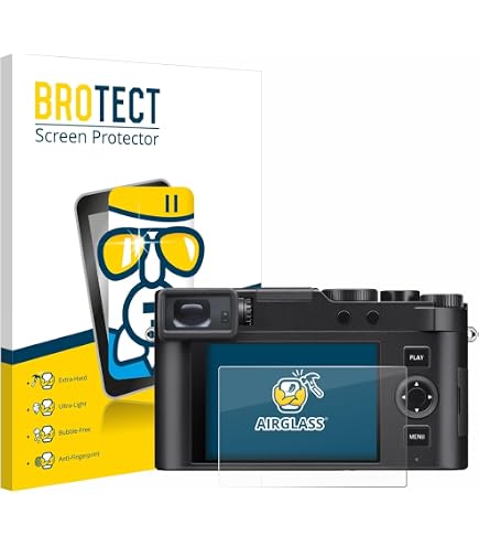 Protector De Pantalla De Cristal AirGlass Para Leica CS20 3.75G | Dureza 9H, Antiarañazos Y Antihuellas | Fabricado En Alemania, Fácil Instalación