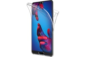 AICEK Funda Huawei P20, Transparente Silicona 360°Full Body Fundas para Huawei P20 Carcasa Silicona Funda Case (5,8 Pulgadas)