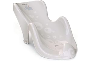 BABYLON Vaschetta per il Bagnetto del Neonato, ergonomico sedile bagnetto bambino Aqua Mini seduta bagnetto bambini grigio