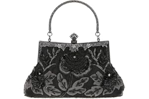 Ro Rox Marie 1920 Flapper Gatsby Peaky Blinders Soirée de Fête Sac à Main