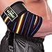 Produktbild C.P. Sports Profi Powerlifting Ellenbogen Bandage 180cm extra lang schwarz/blau-rot-gelb Bodybuilding, Kraftsport, Fitness