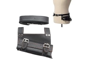 HELWEET Cintura per Spada, Sacchetto Della Spada, Porta Spada con Cintura, Cintura Katana, Triplo Rinforzo, Perfetto per Cosplay e Appassionati di Samurai, Anime Costume, Rinforzo a Tre Strati, 110cm