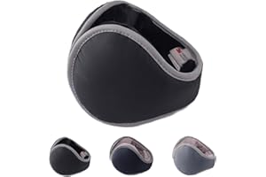 LdawyDE Ohrenwärmer Herren Winter Wärme Fleece Ohrwärmer Faltbare Ohrenschützer Erwachsene Winter Outdoor Damen Ohrenwärmer fur Spazieren oder Rad fahren, Waterproof Reflective design