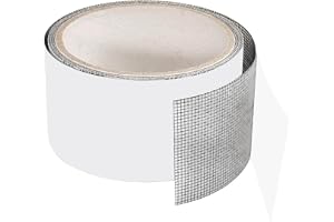 Momfin skärm reparation lapp nät tejp 2 m självhäftande glasfiber nät för dörr fönster tält RV pool fixa hål tårar svart grå vit installera trädgård