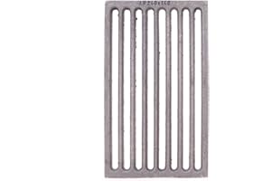 SHOPPING-KOBOLDE Hochwertiger 14 x 24 cm Gussrost Ofenrost Kaminrost Ascherost Feuerrost Rost