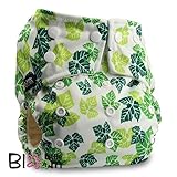 LittleBloom Baby Cloth Washable Reusable Nappy Pocket Diaper BAMBOO, Fastener: Popper, Pattern 28, Without Insert, (see "Special Offers and Product Promotions" for Special Offers Detail)