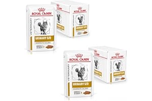 Royal Canin Veterinary Urinary S/O umiarkowana kaloria | dwupak | 2 x 12 x 85 g | dieta pełnoporcjowa dla kotów | do rozpuszczania kamieni struwitu | niska wartość RSS