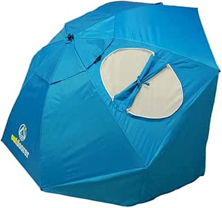 outdoorer Sombrello blau - Der Strandschirm mit zertifiziertem UV 80