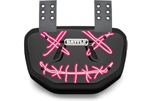 Battle Sports Rückenplatte – Rückenprotektor, untere Rückenpolster für Fußballspieler