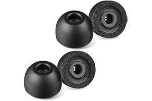 AZLA Foamax Standard(L) Memory Foam Earbud Tips for Wireless Headphones - Noise Canceling Earbuds Replacement Compatible with Sony, Beats, Samsung, Skullcandy, JLab