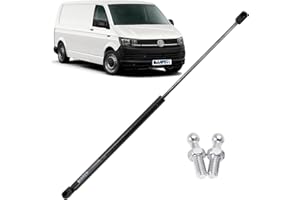 BIAREN Front Bonnet Gas Strut Spring Bonnet Lifter Hood Support Gas Strut For VW T5 T5.1 Transporter Caravelle 2003-2015 Lift Support System 360 (N) 390 MM 7E0823359