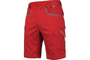 WÜRTH MODYF Arbeitsshorts Stretch X - professionelle Arbeitshose für Herren - Arbeitsshorts mit Reißverschluss - in den Größen 40-66 in Weiß und weiteren Farben