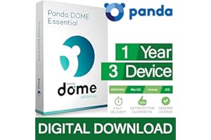 PANDA SOFTWARE Panda AntiVirus PRO / Dome Essential 3 PC 3 dispositivi 1 Licenza ESD (Electronic Software Distribution) Fatturabile NO CD
