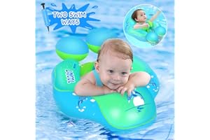 LAYCOL Anillo de natación para bebé con toldo Desmontable, Flotador de bebé Inflable para bebé a Partir de 3 a 36 Meses