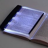 HEBEZON Plastic Night Vision Led Book Light Panel | Book Reading Light Panel Portable and Lightweight Indoor and Outdoor Trav