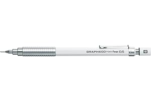 Pentel PG605 Graph 600 Portaminas estuche regalo, sabor blanco