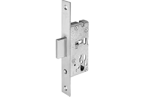 WILKA Riegel-Schloss 038R | Dornmaß 35 mm | Stulpe 181 mm flach Edelstahl | 1 Stück