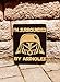 Produktbild Claude16Poe Spaceballs Schild Dark Helmet I'm Surrounded by Assholes The Schwartz Mel Brooks Filmzitat Home Theater Holzschild