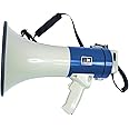 Eagle 25W Megaphone Bullhorn Load Hailer, Handheld or Should Mount, Pistol Grip, Fist Microphone, Volume Control, Recorded Message, 1000m Plus Range