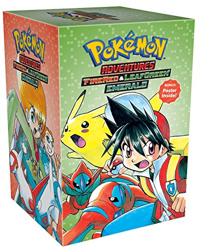 Pokémon Adventures FireRed & LeafGreen / Emerald Box Set (Pokemon)