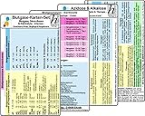 Image de Blutgase-Karten-Set - Medizinische Taschen-Karte: Bestehend aus unseren Karten: Blutgase, Säure-Bas