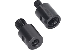 Tap Adapter M10 to M14 - Converter for Hole Opener and Angle Grinders, 2 Pieces