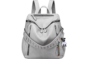 SDINAZ Donna Borse a zainetto viaggio moda casual scuola Borse a spalla marca zaino IT105