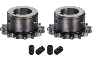 Kvartsman ISO/DIN 06B-1 rullkedjehjul B-typ 20 mm ID 3/8 tum T 2 stycken