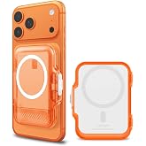 Spigen MagSafe Destekli C&uuml;zdan Tintap Mag Fit (6 Kartlık) Mat Orange - AFA11381