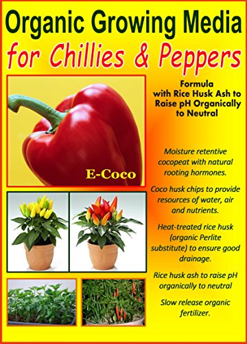 ORGANIC CHILLI, PEPPER & CAPSICUM TREE, PLANT AND SEED COMPOST - PEAT FREE SOIL (1 LITRE)