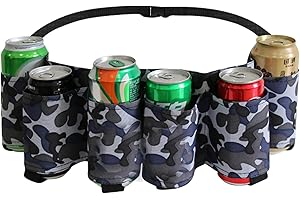 EMBHLITFE Pas do piwa uchwyt na butelkę piwa przenośna butelka talia pasy do piwa alpinizm torba na talię na napoje piwo puszka butelki Ouddoor kemping piesze wycieczki impreza na świeżym powietrzu, b