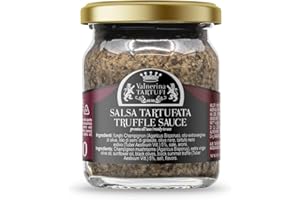 Valnerina Tartufi Sauce Truffe Recette Originale | Champignons, 5% Truffe Noire Été | Pot 50 Gr.